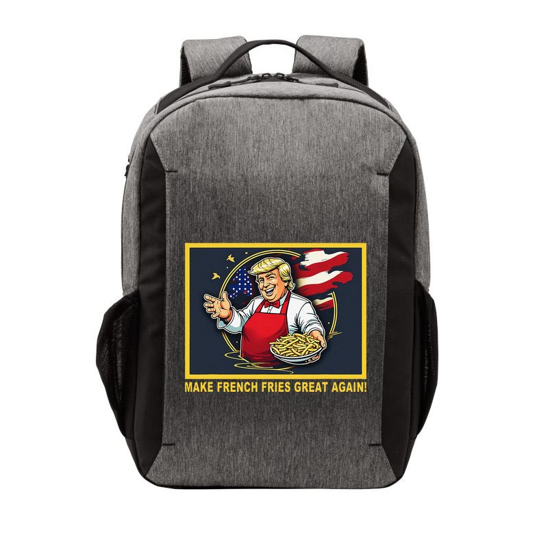 Trump Funny Make Fries Great Again Vector Backpack