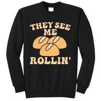 Thanksgiving Family Matching Outfit They See Me Rollin Sweatshirt