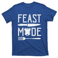 Turkey Feast Mode Gift Retro Vintage Funny Thanksgiving Day Gift T-Shirt