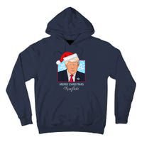 Trump Funny Merry Christmas Snowflake Tall Hoodie