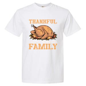 Thankful For My Beautiful Family Turkey Day Thanksgiving Day Gift Garment-Dyed Heavyweight T-Shirt