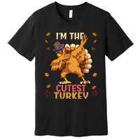 Thanksgiving Family Matching Im The Cutest Turkey Funny Premium T-Shirt