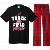 Track & Field Mom Sports Proud Mother's Day Pajama Set