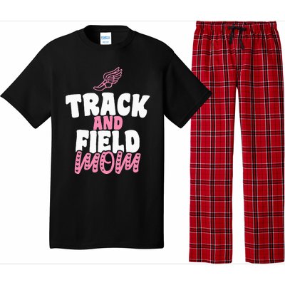 Track & Field Mom Sports Proud Mother's Day Pajama Set