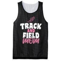 Track & Field Mom Sports Proud Mother's Day Mesh Reversible Basketball Jersey Tank