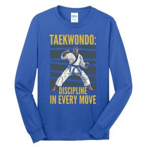 Taekwondo Fighter Martial Artist Mixed Martial Arts Mma Gift Tall Long Sleeve T-Shirt