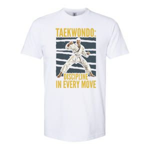 Taekwondo Fighter Martial Artist Mixed Martial Arts Mma Gift Softstyle CVC T-Shirt