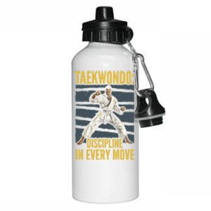 Taekwondo Fighter Martial Artist Mixed Martial Arts Mma Gift Aluminum Water Bottle