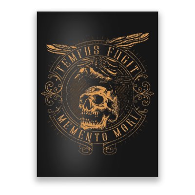 Tempus Fugit Memento Mori Latin Phrase Poster