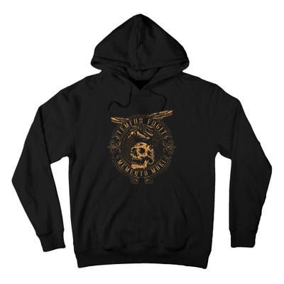 Tempus Fugit Memento Mori Latin Phrase Tall Hoodie