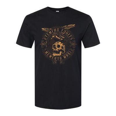 Tempus Fugit Memento Mori Latin Phrase Softstyle CVC T-Shirt