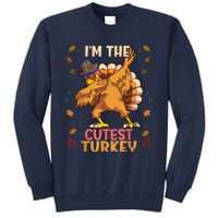 Thanksgiving Family Matching I'm The Cutest Turkey Funny Sweatshirt