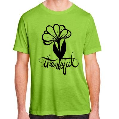 Thankful For My Life Love And Family Gift Adult ChromaSoft Performance T-Shirt