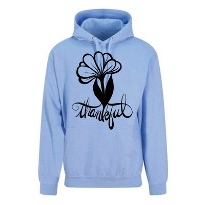 Thankful For My Life Love And Family Gift Unisex Surf Hoodie