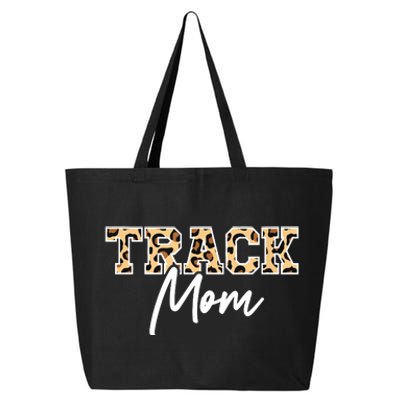 Track Field Mom Leopard Print 25L Jumbo Tote