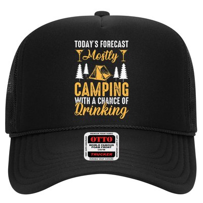 Today's forecast mostly camping with a chance of drinking Trucker Hat