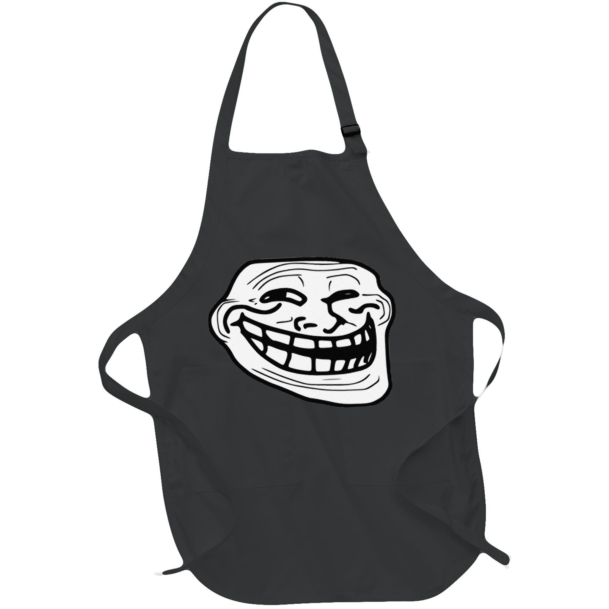 Troll Face Meme Funny Dank Meme Troll Face Apron