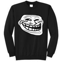 Troll Face Meme Funny Dank Meme Troll Face Sweatshirt