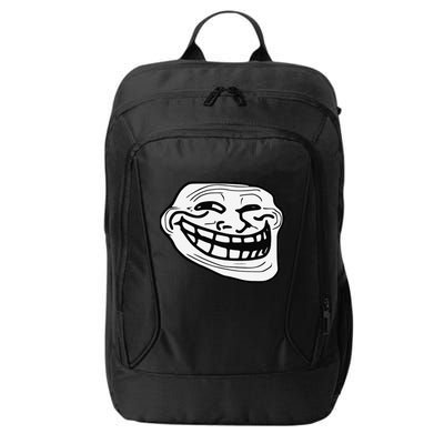Troll Face Meme Funny Dank Meme Troll Face City Backpack