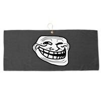 Troll Face Meme Funny Dank Meme Troll Face Large Microfiber Waffle Golf Towel