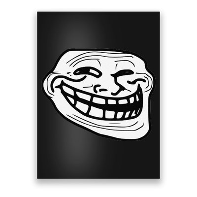 Troll Face Meme Funny Dank Meme Troll Face Poster