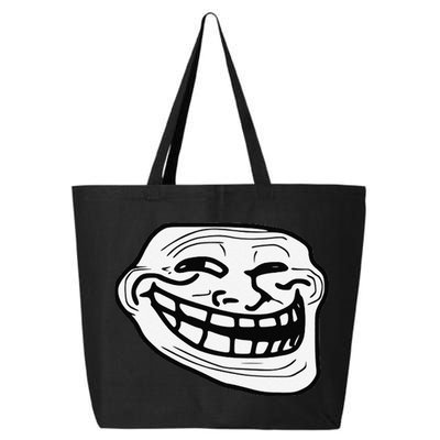 Troll Face Meme Funny Dank Meme Troll Face 25L Jumbo Tote