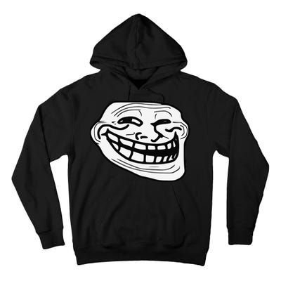 Troll Face Meme Funny Dank Meme Troll Face Tall Hoodie