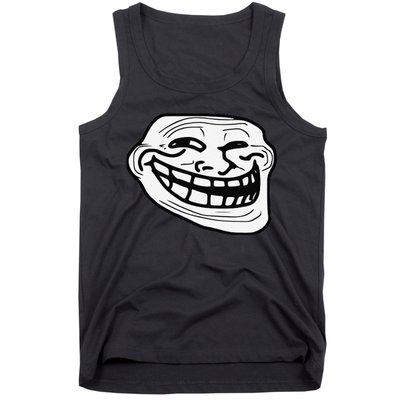 Troll Face Meme Funny Dank Meme Troll Face Tank Top