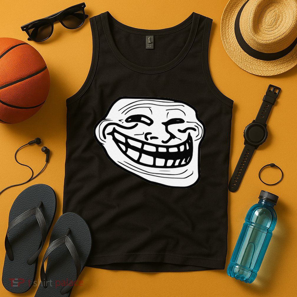 Troll Face Meme Funny Dank Meme Troll Face Tank Top
