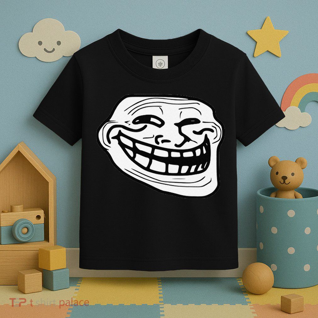 Troll Face Meme Funny Dank Meme Troll Face Toddler T-Shirt