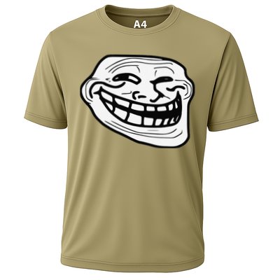 Troll Face Meme Funny Dank Meme Troll Face Performance Shirt