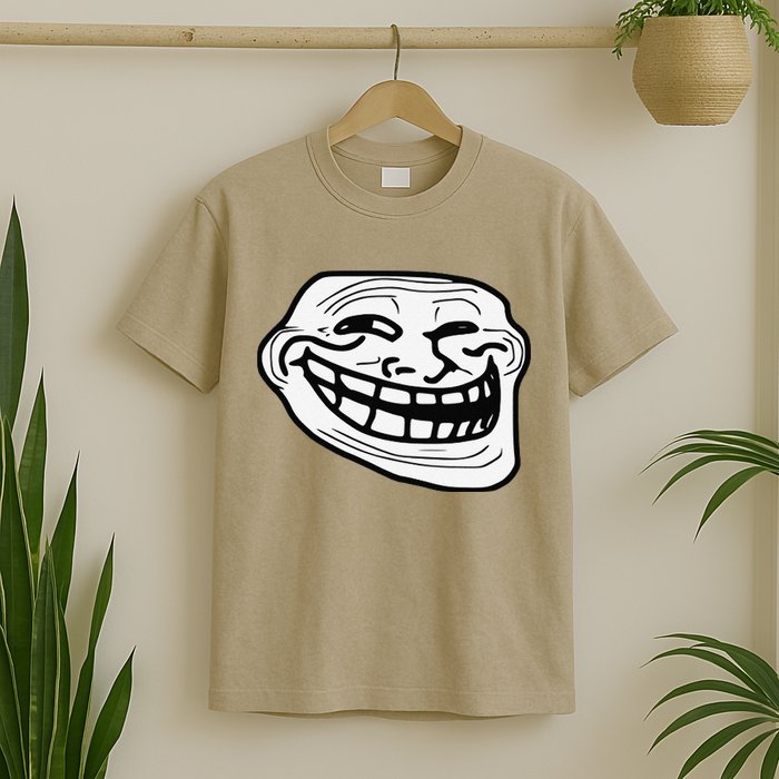 Troll Face Meme Funny Dank Meme Troll Face T-Shirt