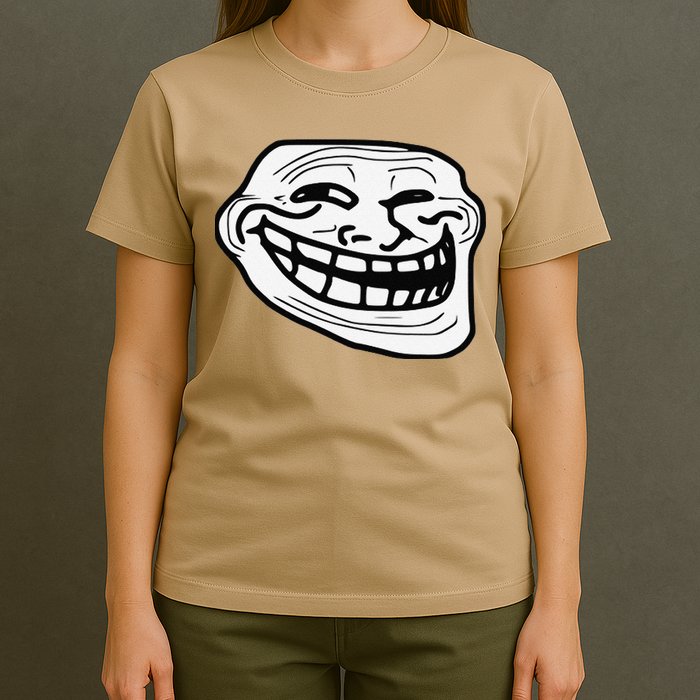 Troll Face Meme Funny Dank Meme Troll Face T-Shirt