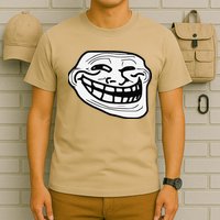 Troll Face Meme Funny Dank Meme Troll Face T-Shirt