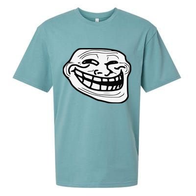 Troll Face Meme Funny Dank Meme Troll Face Sueded Cloud Jersey T-Shirt