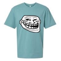 Troll Face Meme Funny Dank Meme Troll Face Sueded Cloud Jersey T-Shirt