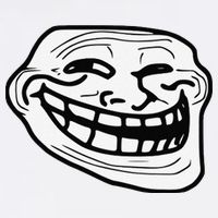 Troll Face Meme Funny Dank Meme Troll Face Garment-Dyed Sweatshirt