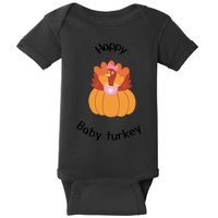 Turkey Family Mama Turkey Papa Turkey Baby Turkey Thanksgiving Family Matchi Baby Bodysuit