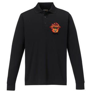 Thankful For My Pug Dog Happy Thanksgiving Pug Dog Family Great Gift Performance Long Sleeve Polo