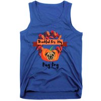 Thankful For My Pug Dog Happy Thanksgiving Pug Dog Family Great Gift Tank Top