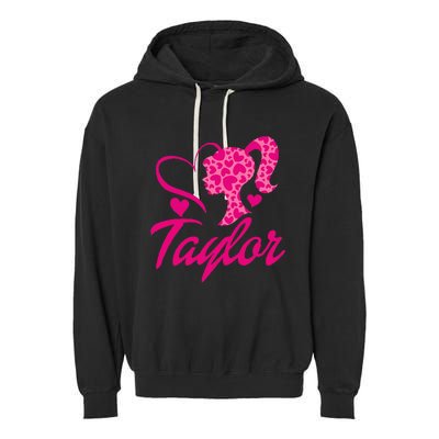 Taylor First Named Baby Birthday Garment-Dyed Fleece Hoodie