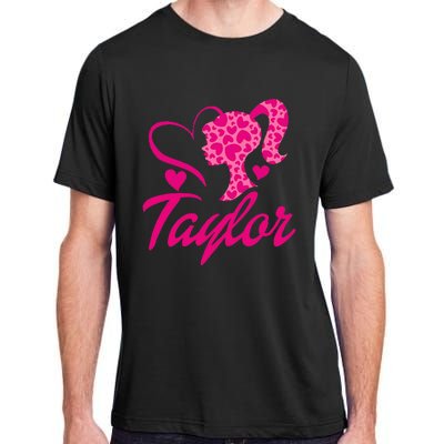 Taylor First Named Baby Birthday Adult ChromaSoft Performance T-Shirt