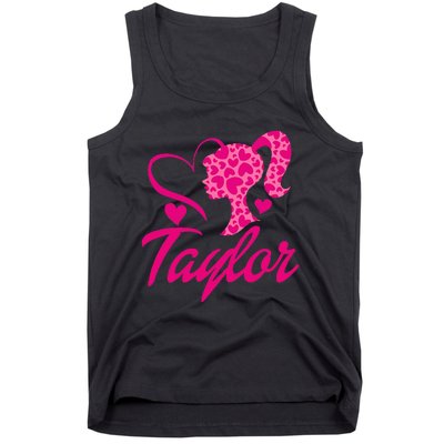 Taylor First Named Baby Birthday Tank Top