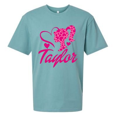 Taylor First Named Baby Birthday Sueded Cloud Jersey T-Shirt