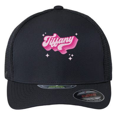Tiffany First Name Girl Vintage Style 70s Personalized Retro Flexfit Unipanel Trucker Cap