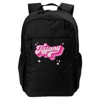 Tiffany First Name Girl Vintage Style 70s Personalized Retro Backpack