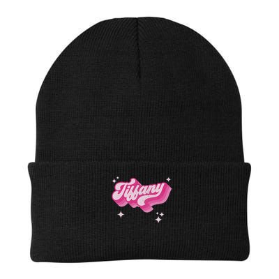Tiffany First Name Girl Vintage Style 70s Personalized Retro Beanie