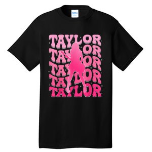 Taylor First Name Personalized 80S Tall T-Shirt