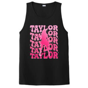 Taylor First Name Personalized 80S PosiCharge Competitor Tank