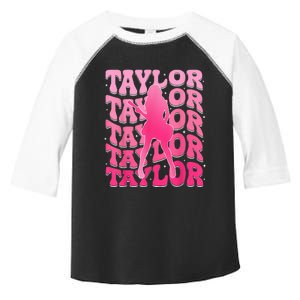 Taylor First Name Personalized 80S Toddler Fine Jersey T-Shirt